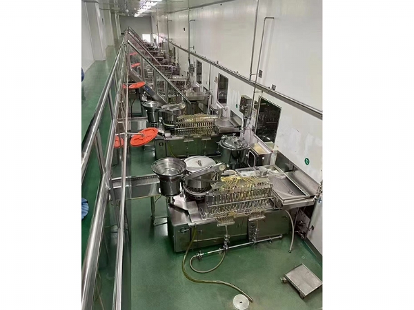 口服液灌裝聯(lián)動(dòng)線